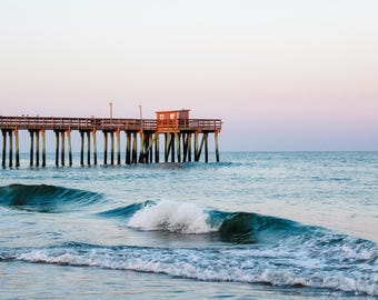 sunset waves | avalon, nj photography