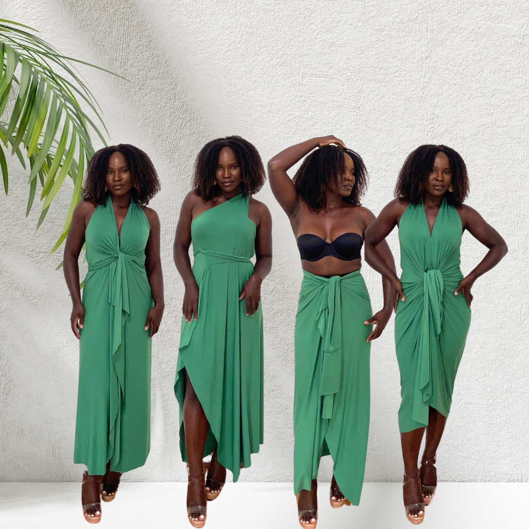 Wear in 15 Ways Dress. Swimsuit Cover Up. Beach. Convertible. Infinity. Women's Dress. Vacation Outfit. Sarong. Wrap Dress. Skirt. Maxi