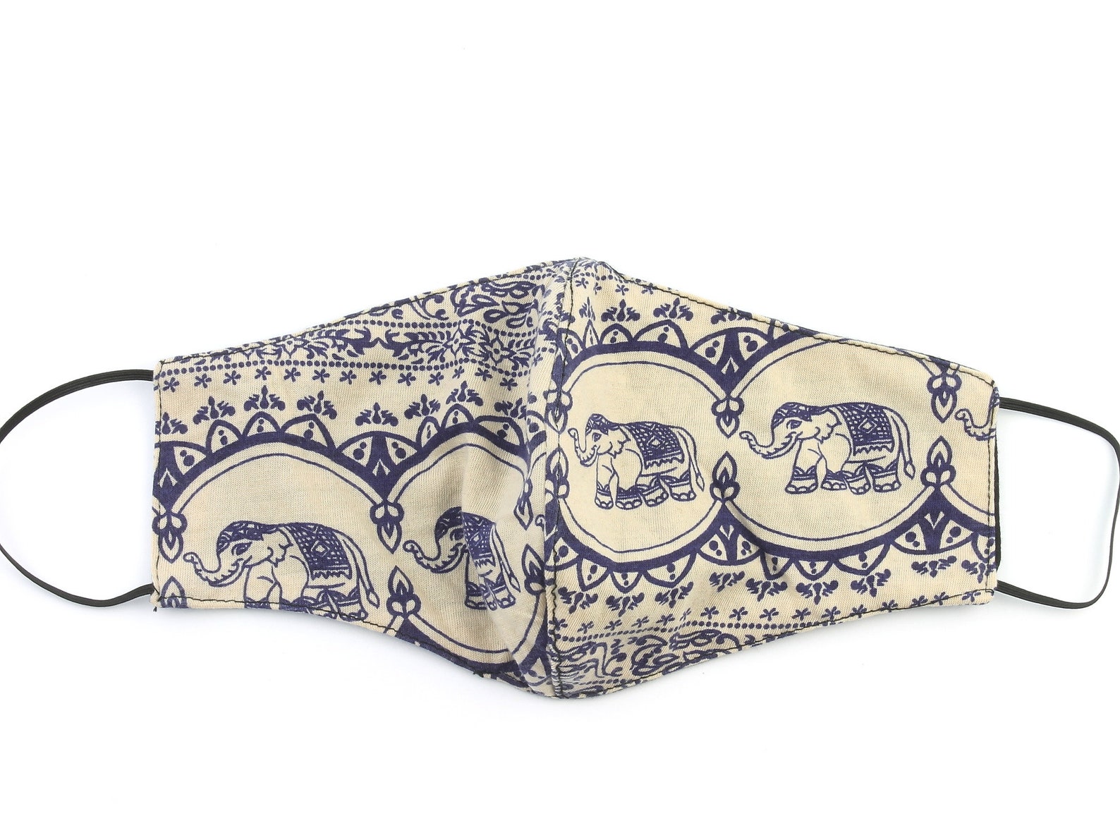 Elephant Face Mask Washable Face Mask Reusable Face Mask Etsy