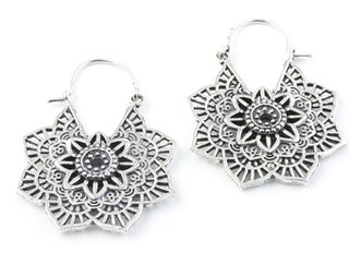 Orecchini A Cerchio Vintage In Acrilico – Stampa Zebrata, Bianco E Nero, Leggeri, A Forma Di C, Per Donne E Ragazze, Stile Boho