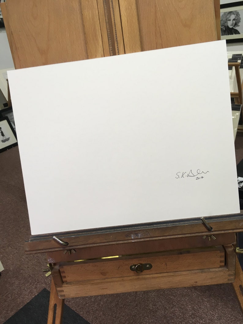 Phil Taylor Limited Edition Print run of 20 from original pastel portrait Motorhead
