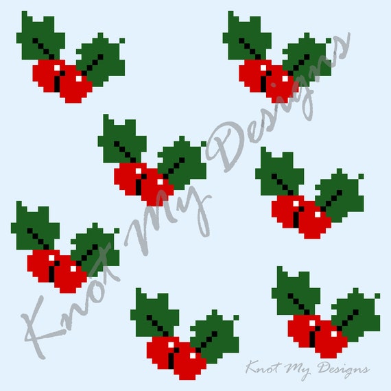 Holly Leaf C2c Crochet Blanket Pattern Graph Corner To - C2c Designs Decorative Home Accessories Uk Holly Leaf C2c Crochet Blanket Pattern Graph Corner To - C2c Designs Decorative Home Accessories Uk