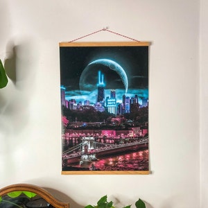 ANYTHING IS POSSIBLE (1/1) - Chicago Skyline Wall Art, Chicago Print, Chicago Photography, Chicago Architecture, Chicago Mixed Media Art