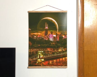ANYTHING IS POSSIBLE (1/3) - Chicago Skyline Wall Art, Chicago Print, Chicago Photography, Chicago Architecture, Chicago Mixed Media Art