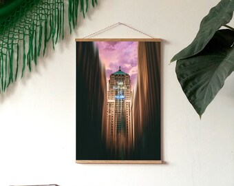 The future is now (13/40) - Chicago art print, Home decor