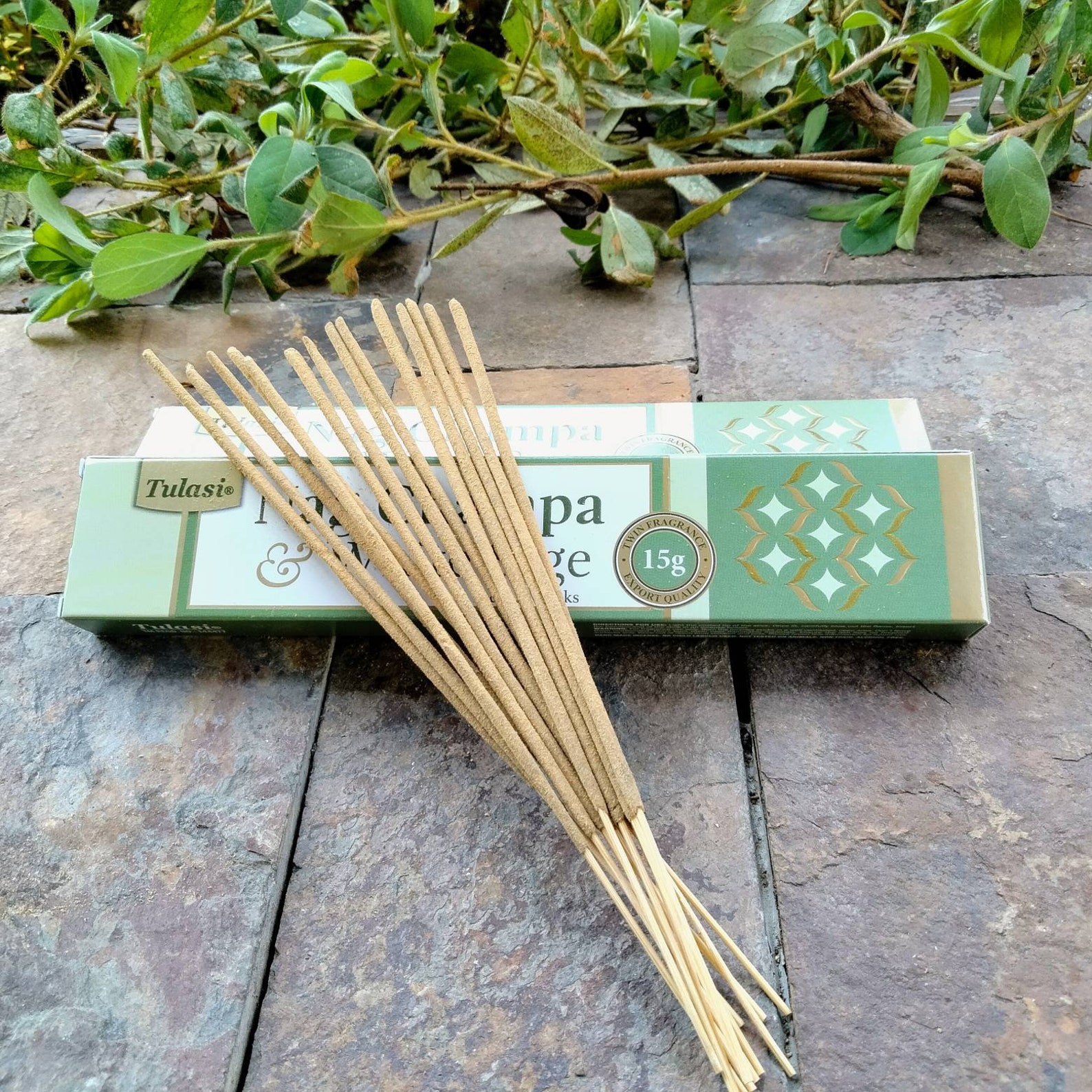 Tulasi Nag Champa Premium Incense Sticks/ Palo Santo / White Etsy