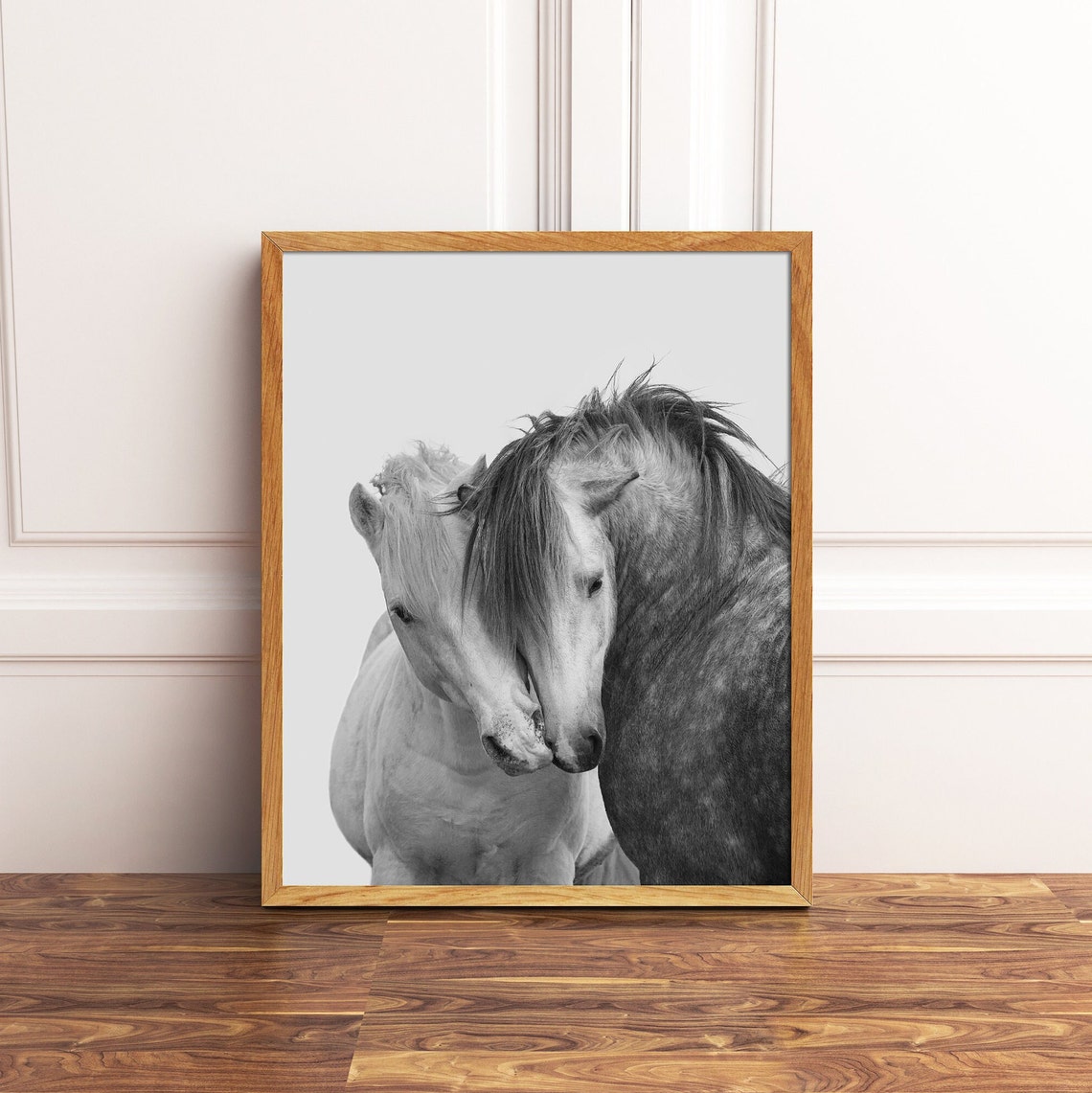 Horse Print Horse Art Black and White Photography Horse Etsy