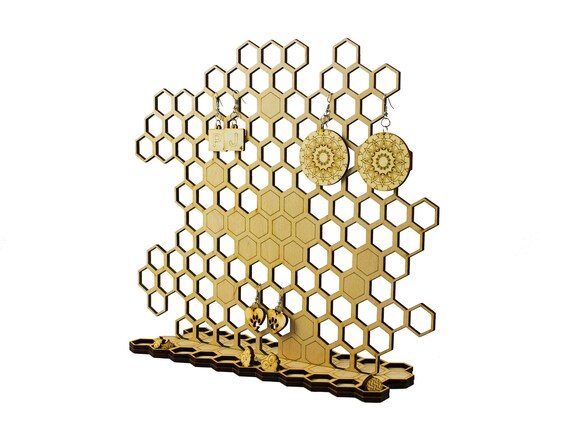 Honeycomb jewelry holder deals
