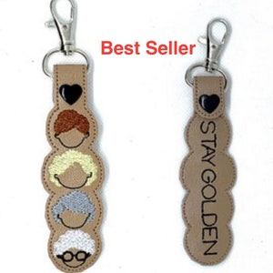 Golden Girls (Stay Golden) key chain, bag tag