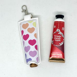Hand Cream Holder key chain/bag tag