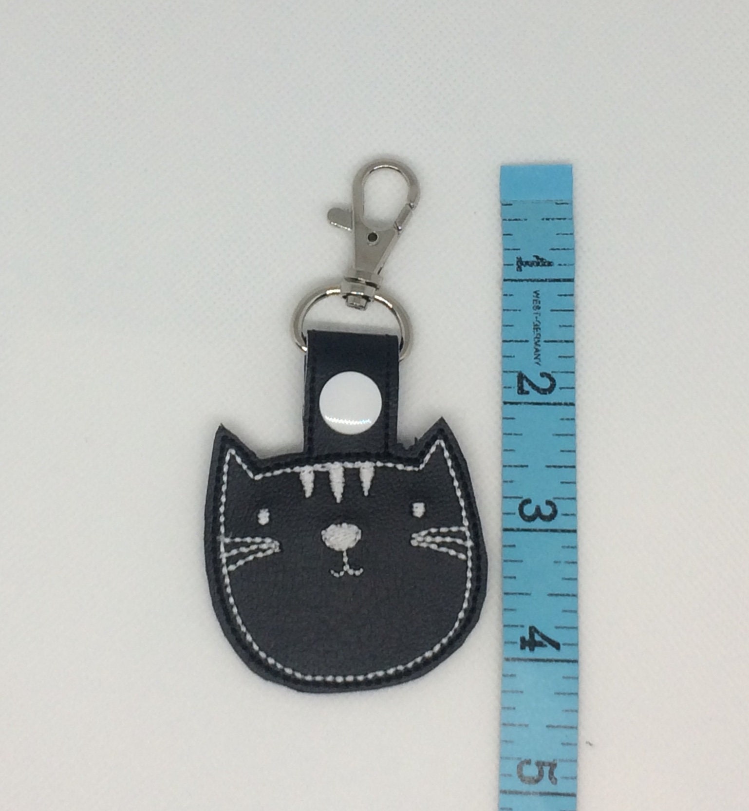 Kitty Cat Key Chain Bag Tag | Etsy