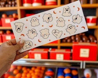 Halloween UV DTF Cup Wrap: Waterproof Glass Can Decal