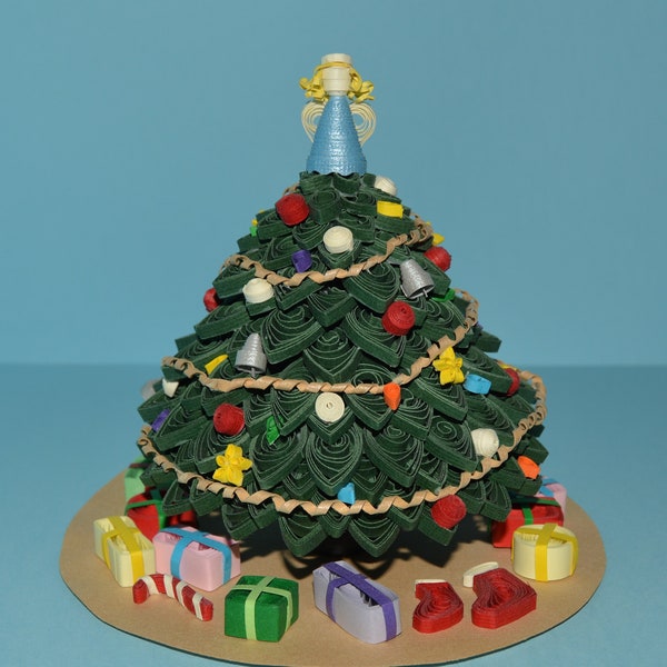 Cute Quilled Christmas Tree