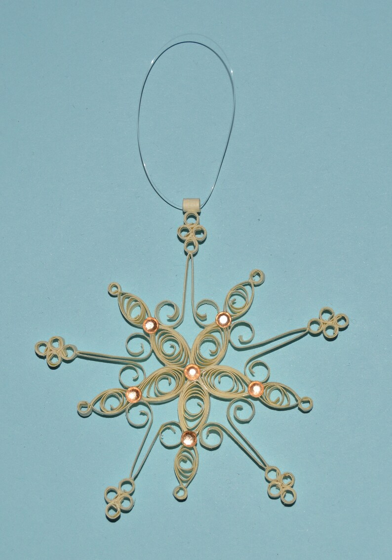 Stunning Snowflakes Quilling Pattern Etsy