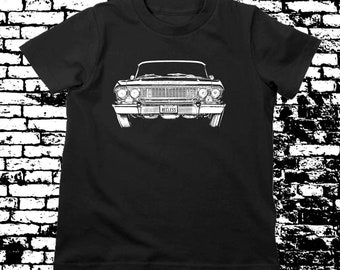 Lowrider Toddler - 63 Impala T-Shirt kids boys girls unisex car shirt