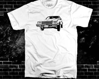 Lowrider Regal T-Shirt: Car Show, Buick, Classic Car Design