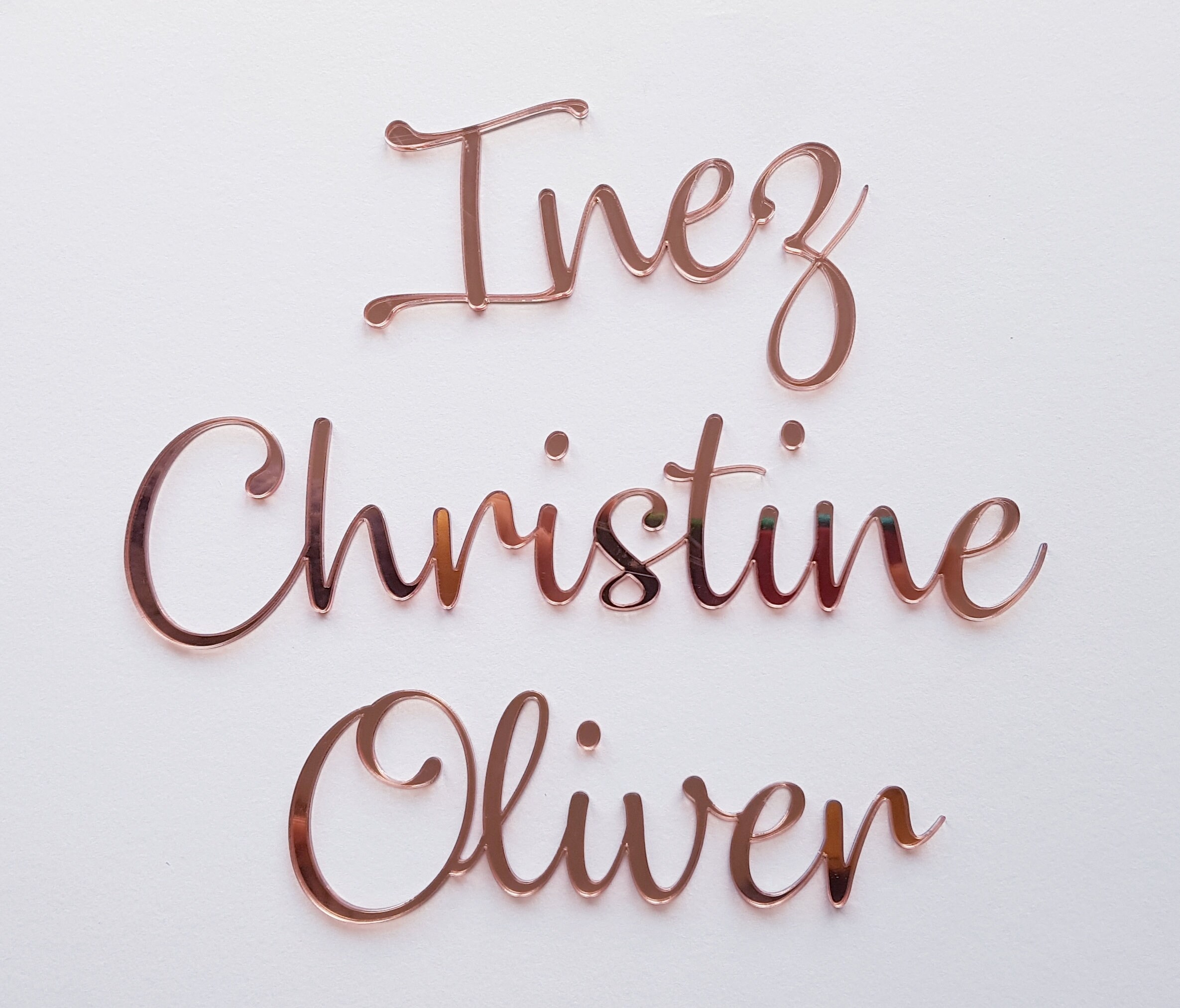 Large Decorative Acrylic Lettering for Walls and Backdrops Etsy