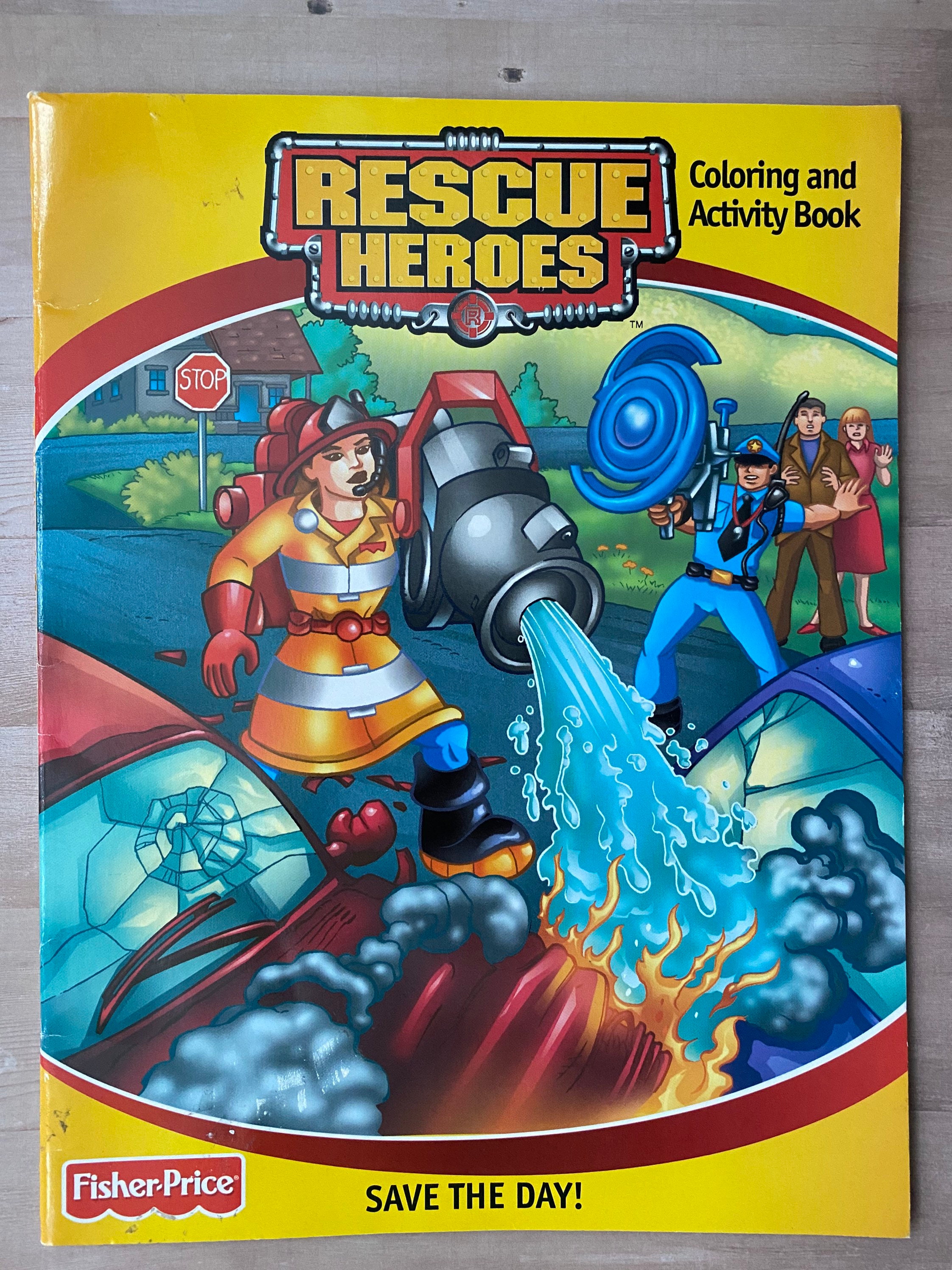 Fisher Price Rescue Heroes Coloring Pages