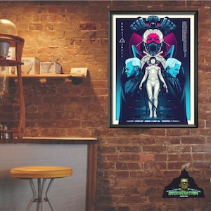 Gespenst in der Muschel Poster