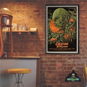 The Creature of the Black Lagoon Poster Art