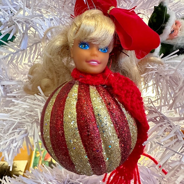 Barbie Christmas Ornaments Etsy