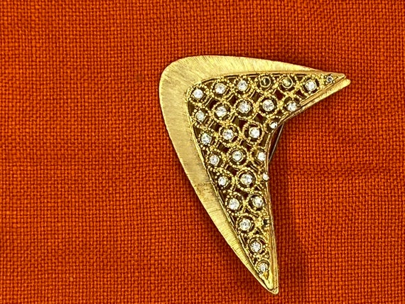 Beautiful Mid Century Vintage Layered Brooch Pin … - image 5