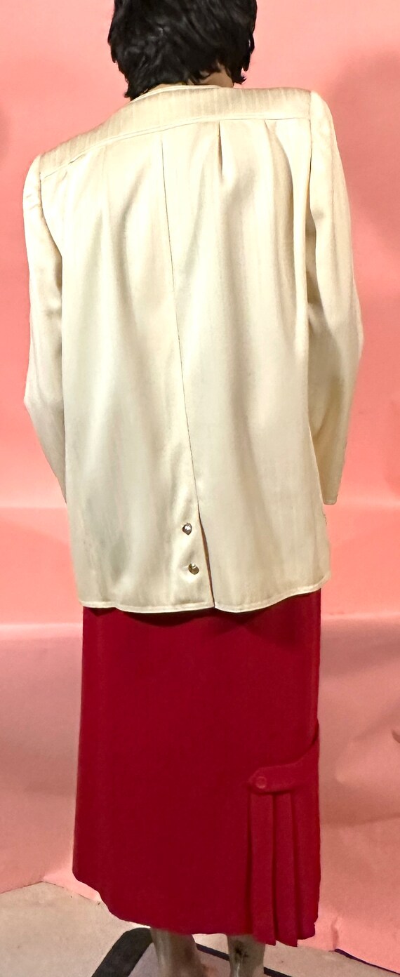 Veste Valentino Miss V Taille 42 Gris - Occasion Très Bon état - Polyester - Veste De Marque