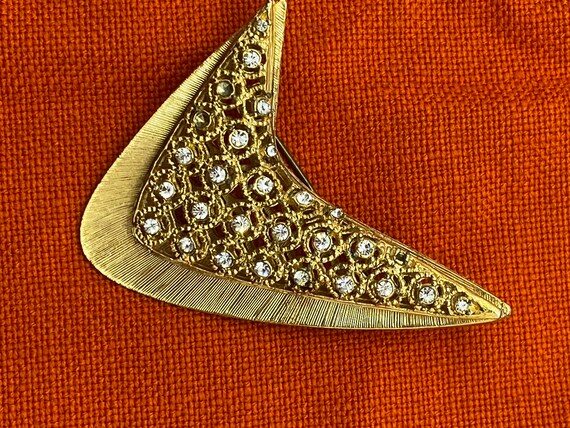 Beautiful Mid Century Vintage Layered Brooch Pin … - image 6