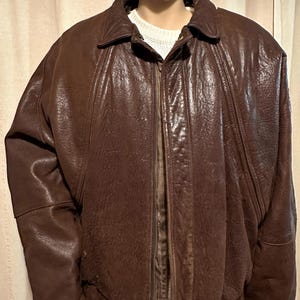 Robert Comstock Leather Jacket for Men - Etsy