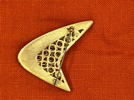 Beautiful Mid Century Vintage Layered Brooch Pin … - image 3