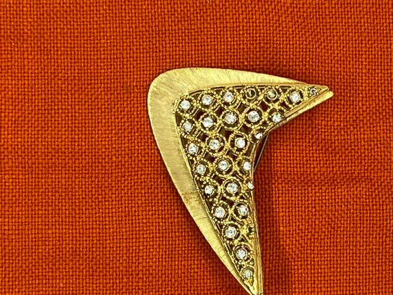 Beautiful Mid Century Vintage Layered Brooch Pin … - image 7