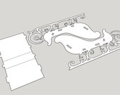 Digital Files - Laser Cut Sleigh