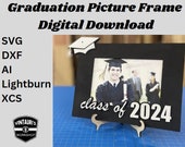 Laser Ready 5 x 7" Graduation Picture Frame - Digital Files