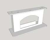 Laser Cut Cell Phone Fireplace - Digital Files