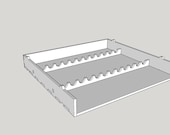 Stacking Trays for markers, pens, pencils and more - Laser File