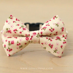 Jasmine Cat Bow Tie Collar image 1