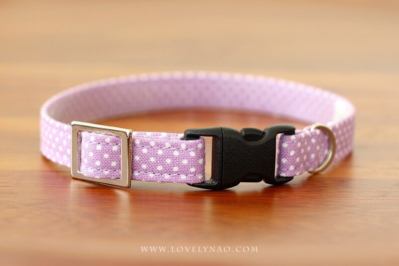 Soft Lavender Cat Collar Etsy