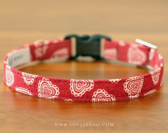 Valentine's Day Cat Collar – Love song