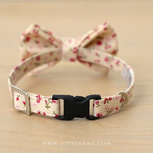 Jasmine Cat Bow Tie Collar image 3