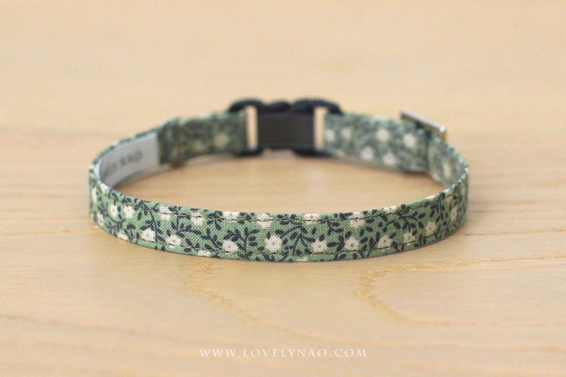 Garden Flower Cat Collar 