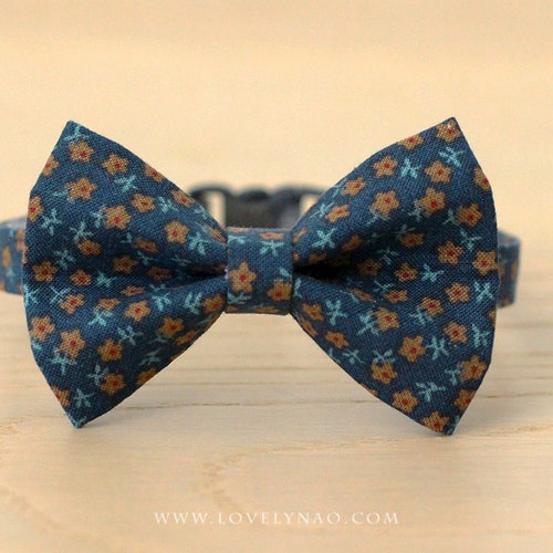 Bow Tie Cat Collar Set color Collection Baby Etsy