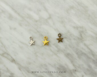 Tiny Star Cat Collar Charm (Pet Collar Accessory)