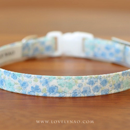 Garden Flower Cat Collar Etsy