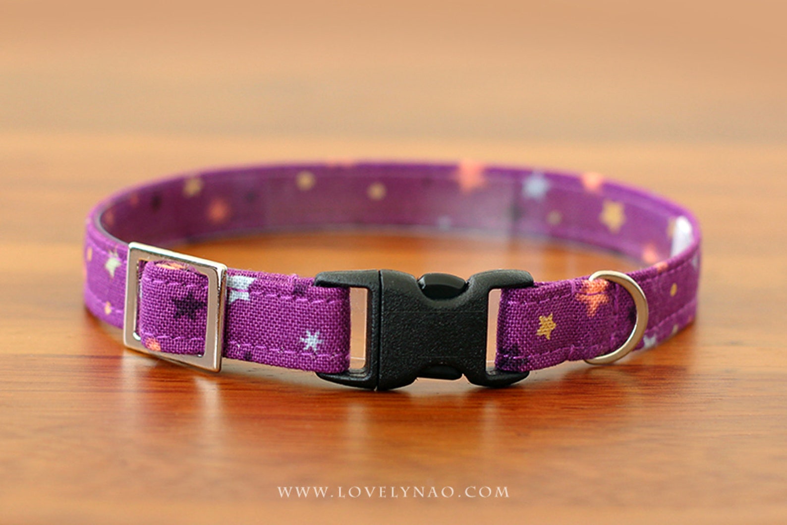 Halloween Cat Collar Halloween Magic purple Etsy