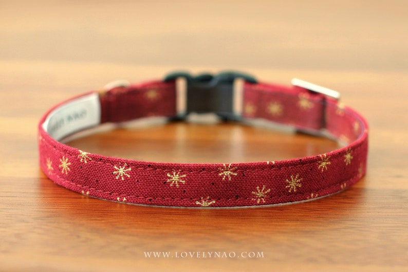Christmas Cat Collar Starlight / Holiday Cat Collar Etsy