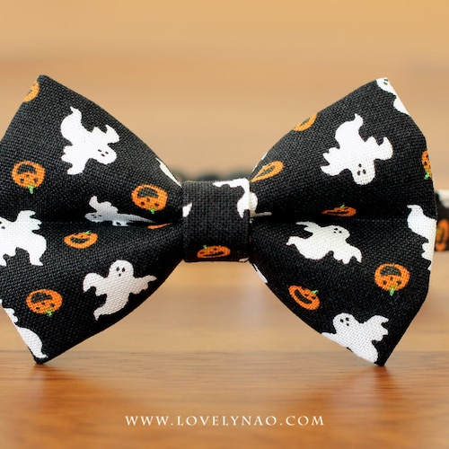 Candy Corn Halloween Cat Bow Tie Collar Etsy