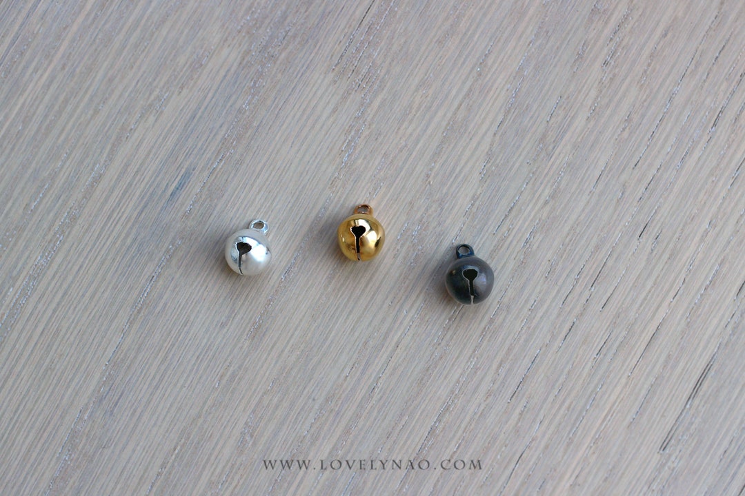 Cat Bell Standard Bells With Split Rings set of 5 Etsy