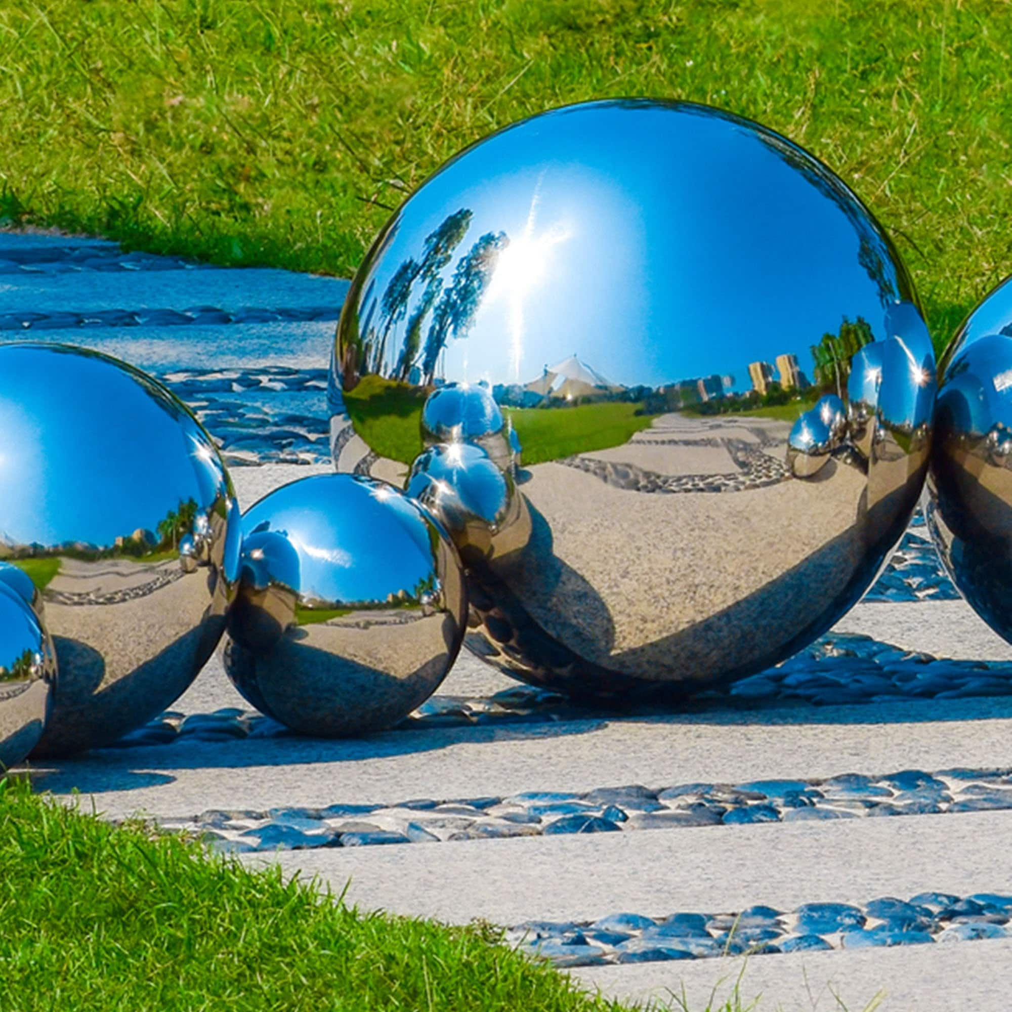 Pendentif plafond sphère métallique DEL globe à thé jardin patio