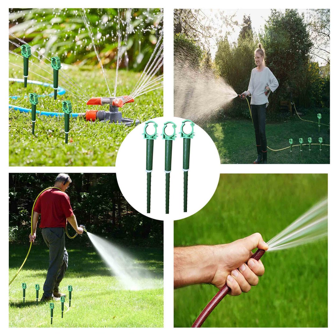 5/8garden Hose Holder Brackets to Keep Hose off Lawn Outdoor Post