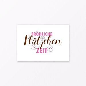 Cartolina "Merry Cookie Time" A6